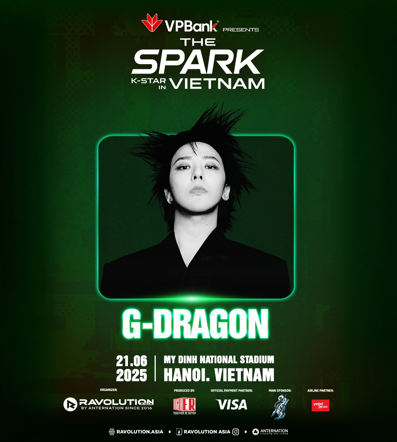 VPBank chơi lớn: Đưa G-Dragon đến Việt Nam vào tháng 6- Ảnh 1. VPBank chơi lớn: Đưa G-Dragon đến Việt Nam vào tháng 6- Ảnh 1.