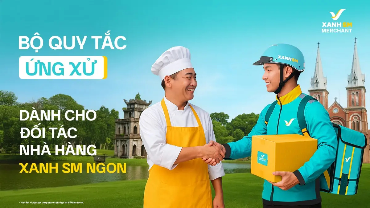 Lấn sân sang lĩnh vực giao đồ ăn, Xanh SM có gì để cạnh tranh với GrabFood và ShopeeFood?- Ảnh 1. Lấn sân sang lĩnh vực giao đồ ăn, Xanh SM có gì để cạnh tranh với GrabFood và ShopeeFood?- Ảnh 1.