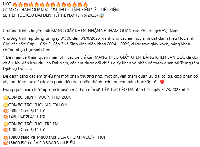 Khu du lịch Đại Nam 6.000 tỷ của vợ chồng bà Nguyễn Phương Hằng công bố thông tin gây bất ngờ- Ảnh 1. Khu du lịch Đại Nam 6.000 tỷ của vợ chồng bà Nguyễn Phương Hằng công bố thông tin gây bất ngờ- Ảnh 1.