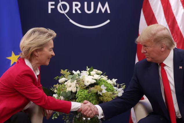 Ông Trump "hạ nhiệt" thương chiến với Trung Quốc nhưng "tung đòn" mới nhắm vào EU: Ai là đối thủ thật sự?- Ảnh 2. Ông Trump "hạ nhiệt" thương chiến với Trung Quốc nhưng "tung đòn" mới nhắm vào EU: Ai là đối thủ thật sự?- Ảnh 2.