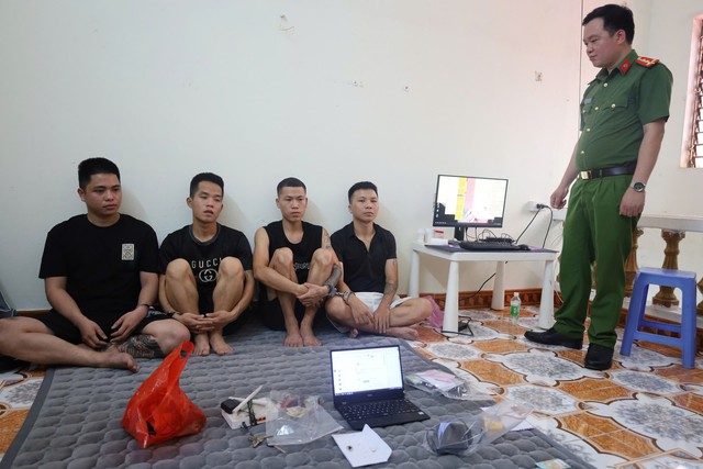Bắt Hứa Văn Hội và 3 đồng phạm lừa đảo bằng ‘công nghệ’ từ Campuchia- Ảnh 1. Bắt Hứa Văn Hội và 3 đồng phạm lừa đảo bằng ‘công nghệ’ từ Campuchia- Ảnh 1.