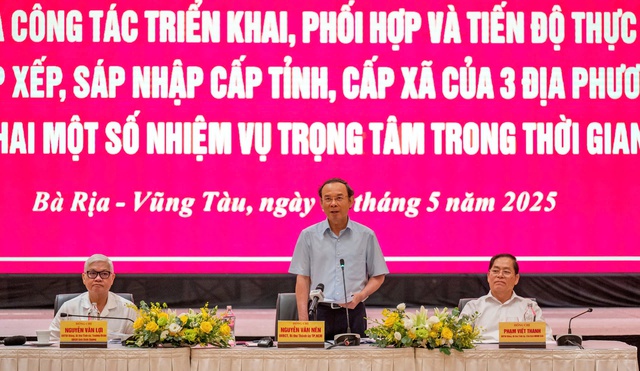 TP HCM, Bình Dương, Bà Rịa - Vũng Tàu họp bàn đề án hợp nhất đơn vị hành chính- Ảnh 1. TP HCM, Bình Dương, Bà Rịa - Vũng Tàu họp bàn đề án hợp nhất đơn vị hành chính- Ảnh 1.