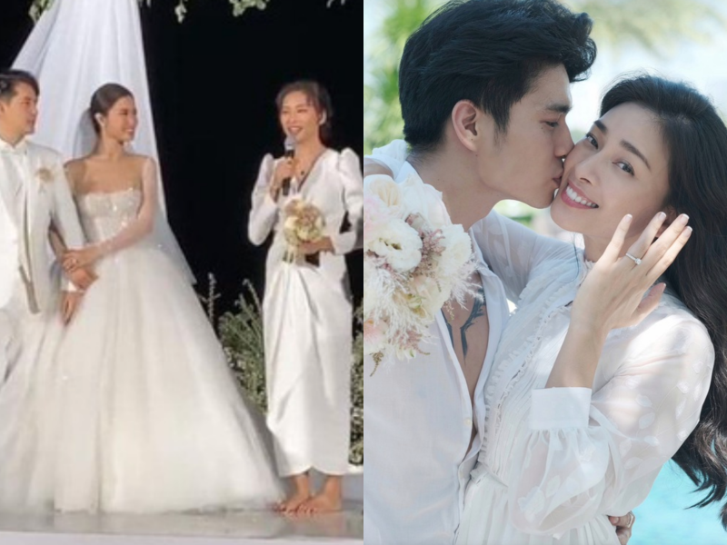 Thêm 1 màn bắt hoa cưới linh nghiệm: Hoá ra Hồ Quỳnh Hương đã bất chấp "xin vía" từ đôi Vbiz đặc biệt này!- Ảnh 5. Thêm 1 màn bắt hoa cưới linh nghiệm: Hoá ra Hồ Quỳnh Hương đã bất chấp "xin vía" từ đôi Vbiz đặc biệt này!- Ảnh 5.