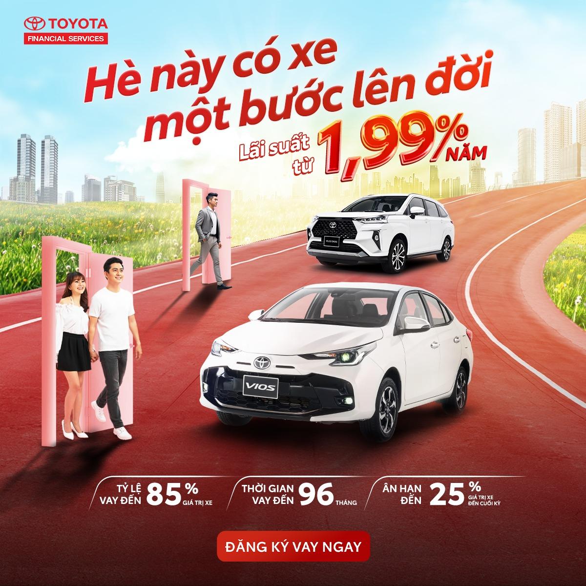 Tài chính Toyota tung gói vay ưu đãi, thu hút nhiều khách hàng "lên đời"- Ảnh 1. Tài chính Toyota tung gói vay ưu đãi, thu hút nhiều khách hàng "lên đời"- Ảnh 1.
