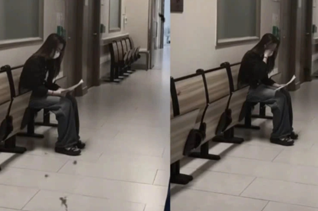 Bức ảnh cô gái ngồi khóc ở hành lang bệnh viện sau khi nhận kết quả khám bệnh: Tiết lộ câu chuyện thắt lòng- Ảnh 1. Bức ảnh cô gái ngồi khóc ở hành lang bệnh viện sau khi nhận kết quả khám bệnh: Tiết lộ câu chuyện thắt lòng- Ảnh 1.