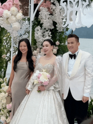 Dàn sao dự đám cưới Hồ Quỳnh Hương: Thiều Bảo Trâm khoe dáng gợi cảm, "chị đại kim cương" quyết tâm làm 1 việc- Ảnh 3.