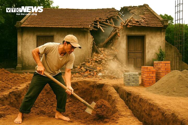 Xây nhà gây sụt lở, thiệt hại tài sản nhà hàng xóm có phải bồi thường?- Ảnh 1. Xây nhà gây sụt lở, thiệt hại tài sản nhà hàng xóm có phải bồi thường?- Ảnh 1.