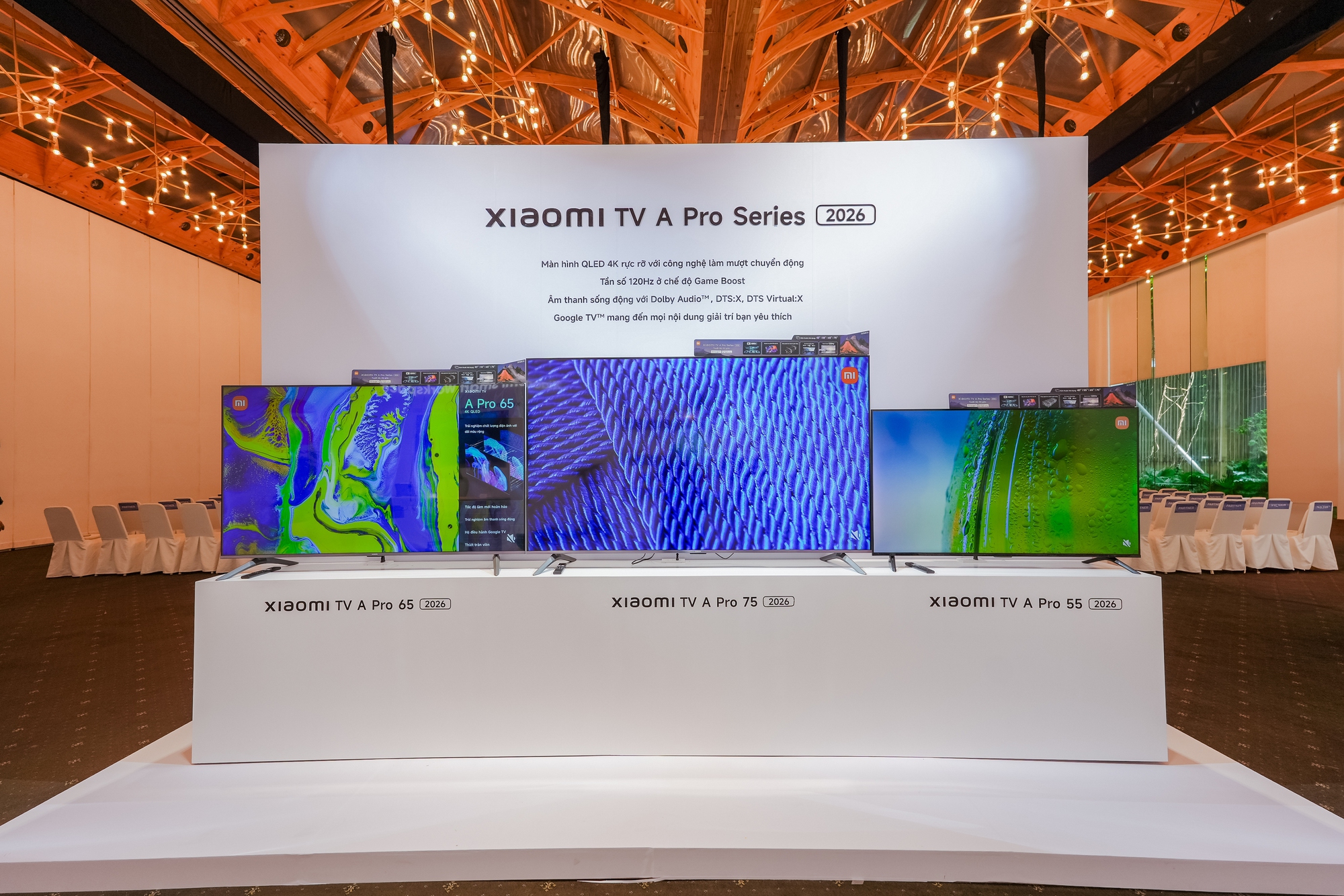 Xiaomi ra mắt 2 dòng TV giá siêu mềm cùng 'rừng' sản phẩm AIoT tại Việt Nam- Ảnh 1. Xiaomi ra mắt 2 dòng TV giá siêu mềm cùng 'rừng' sản phẩm AIoT tại Việt Nam- Ảnh 1.