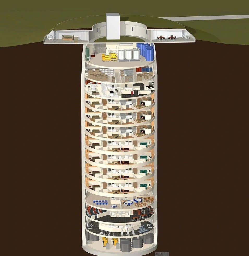 NASA vừa tính toán xong chính xác thời điểm thế giới tận thế, nhưng giới siêu giàu như Mark Zuckerberg, Larry Hall, Robert Vicino...đã âm thầm xây hầm trú ẩn từ nhiều năm trước- Ảnh 2. NASA vừa tính toán xong chính xác thời điểm thế giới tận thế, nhưng giới siêu giàu như Mark Zuckerberg, Larry Hall, Robert Vicino...đã âm thầm xây hầm trú ẩn từ nhiều năm trước- Ảnh 2.