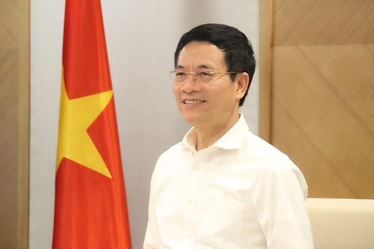 Bộ trưởng Nguyễn Mạnh Hùng nhận nhiệm vụ mới- Ảnh 1. Bộ trưởng Nguyễn Mạnh Hùng nhận nhiệm vụ mới- Ảnh 1.