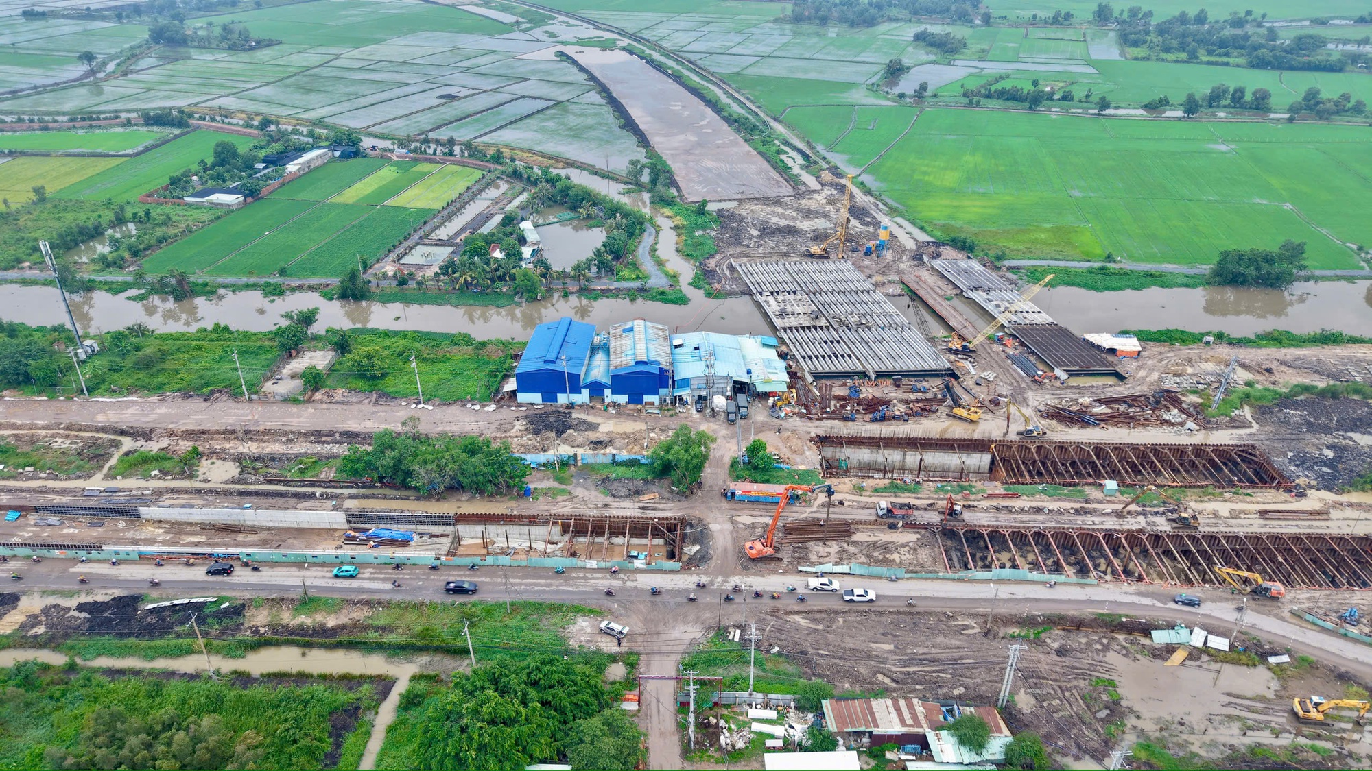 Cận cảnh tiến độ Vành đai 3 phía Tây- Ảnh 7. Cận cảnh tiến độ Vành đai 3 phía Tây- Ảnh 7.