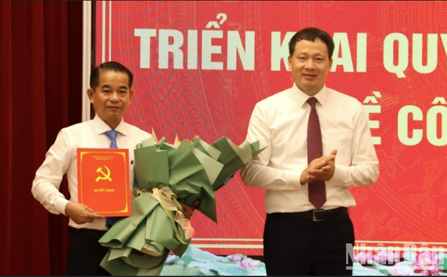 Ban Bí thư Trung ương Đảng chỉ định, chuẩn y nhân sự ở 2 tỉnh- Ảnh 1. Ban Bí thư Trung ương Đảng chỉ định, chuẩn y nhân sự ở 2 tỉnh- Ảnh 1.