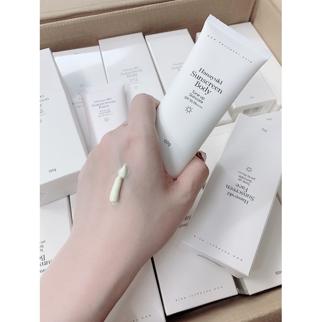 Thu hồi lô kem chống nắng Hanayuki Sunscreen Body do công ty của chồng Đoàn Di Băng phân phối- Ảnh 1. Thu hồi lô kem chống nắng Hanayuki Sunscreen Body do công ty của chồng Đoàn Di Băng phân phối- Ảnh 1.