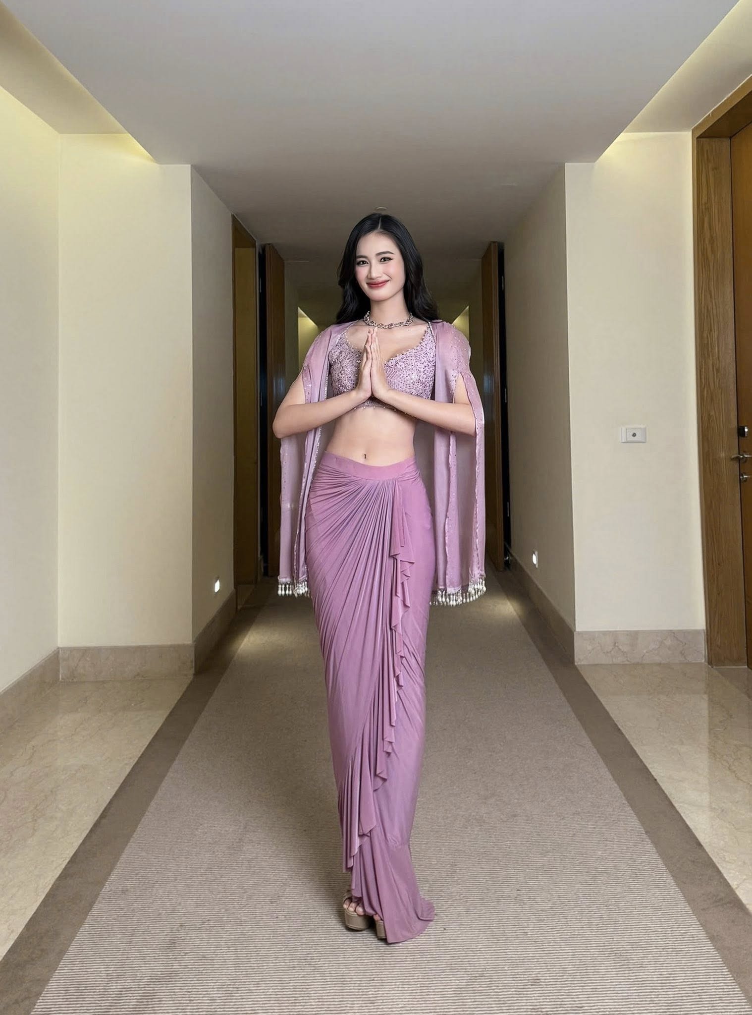 Thất bại đầu tiên của Hoa hậu Ý Nhi ở Miss World 2025- Ảnh 3. Thất bại đầu tiên của Hoa hậu Ý Nhi ở Miss World 2025- Ảnh 3.