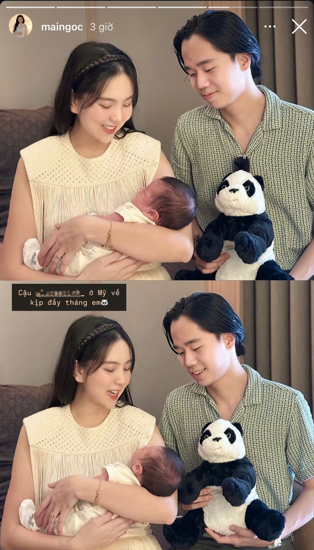MC Mai Ngọc tổ chức tiệc đầy tháng hoành tráng cho con, để lộ mối quan hệ với nhà chồng- Ảnh 1. MC Mai Ngọc tổ chức tiệc đầy tháng hoành tráng cho con, để lộ mối quan hệ với nhà chồng- Ảnh 1.