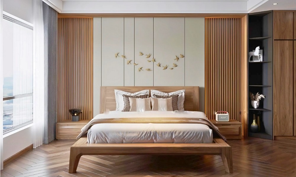 Những thiết kế phòng ngủ 16m2 xu hướng năm 2025- Ảnh 2. Những thiết kế phòng ngủ 16m2 xu hướng năm 2025- Ảnh 2.