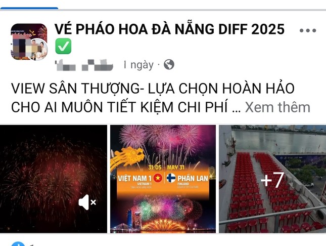 Đua nhau bán chỗ ngồi sân thượng xem pháo hoa Đà Nẵng- Ảnh 3. Đua nhau bán chỗ ngồi sân thượng xem pháo hoa Đà Nẵng- Ảnh 3.