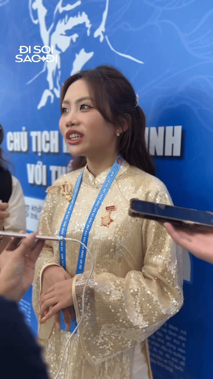 Phương Mỹ Chi bật mí nhiệm vụ được giao bởi Thủ tướng Phạm Minh Chính- Ảnh 3. Phương Mỹ Chi bật mí nhiệm vụ được giao bởi Thủ tướng Phạm Minh Chính- Ảnh 3.