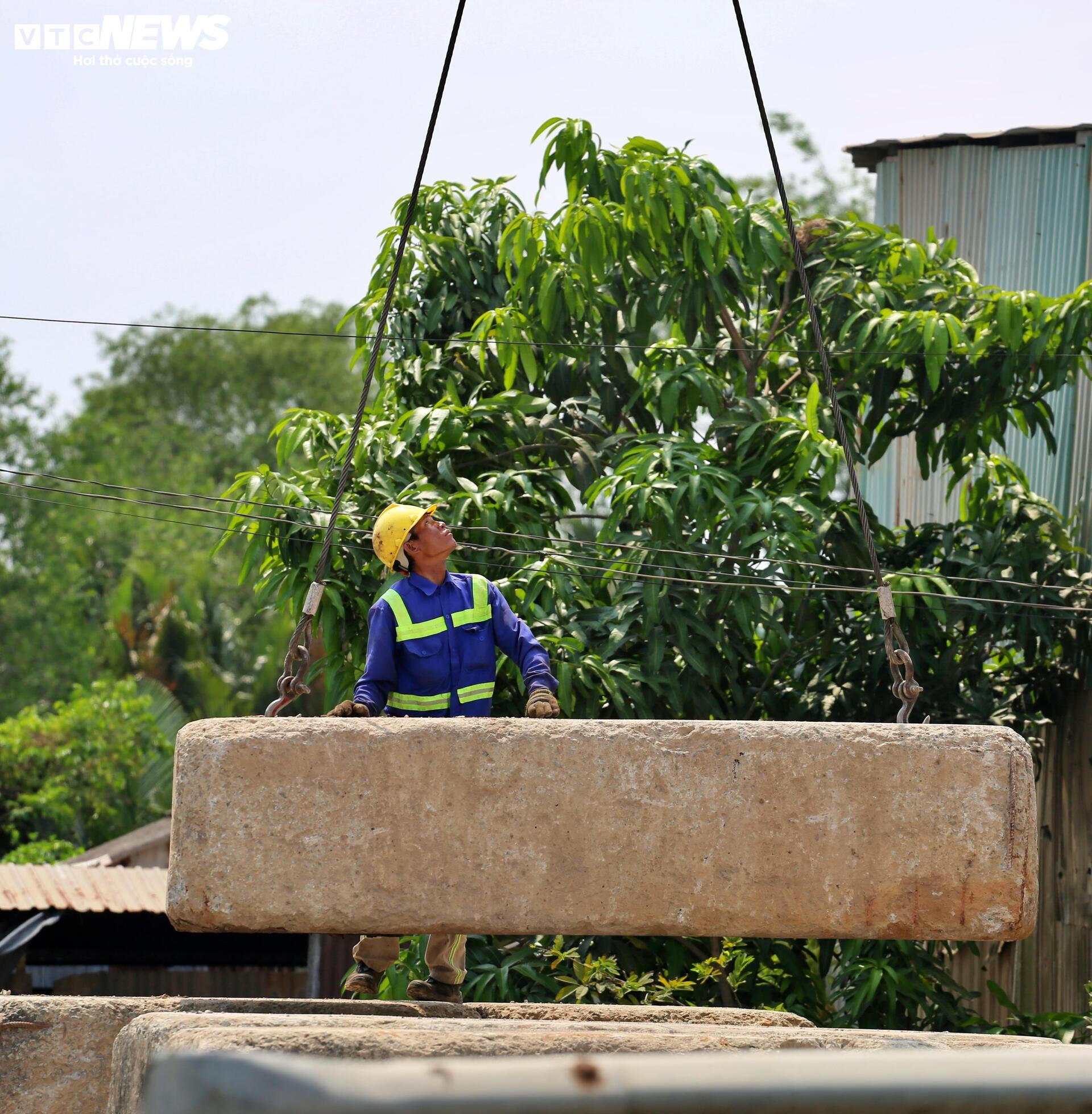 Toàn cảnh dự án nghìn tỷ nối TP.HCM với Long An sau hơn 2 năm thi công- Ảnh 5. Toàn cảnh dự án nghìn tỷ nối TP.HCM với Long An sau hơn 2 năm thi công- Ảnh 5.