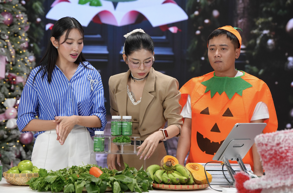Hoa hậu Nguyễn Thúc Thùy Tiên có vai trò gì trong vụ việc sản xuất, buôn bán kẹo rau củ Kera?- Ảnh 1. Hoa hậu Nguyễn Thúc Thùy Tiên có vai trò gì trong vụ việc sản xuất, buôn bán kẹo rau củ Kera?- Ảnh 1.