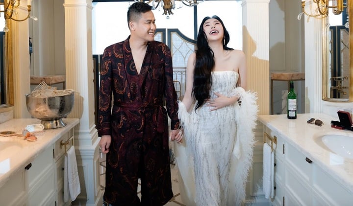 Hồ Quỳnh Hương làm một điều đặc biệt tặng chồng doanh nhân sau đám cưới- Ảnh 3. Hồ Quỳnh Hương làm một điều đặc biệt tặng chồng doanh nhân sau đám cưới- Ảnh 3.