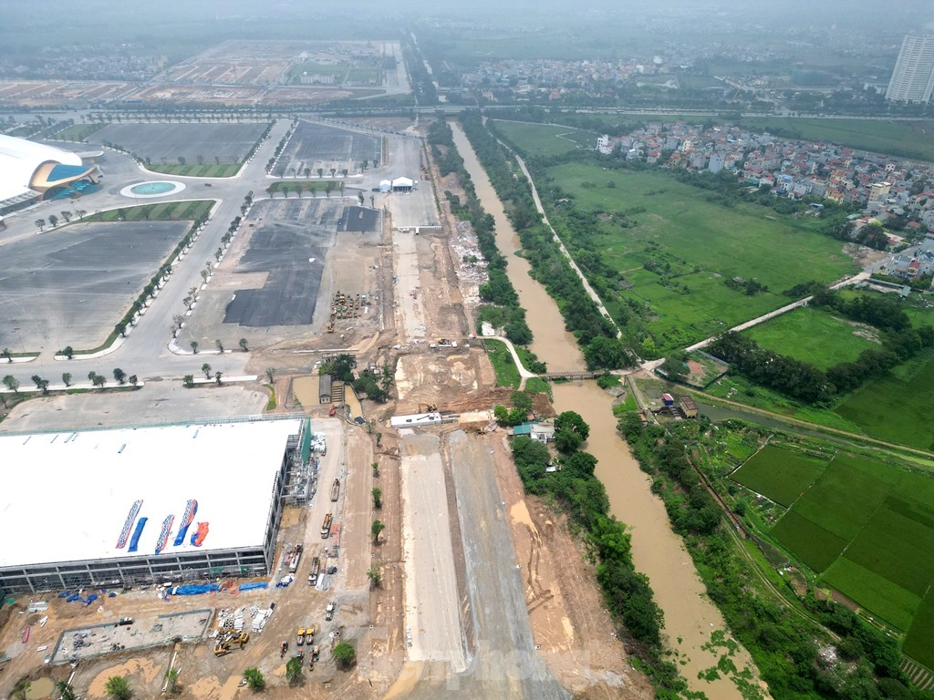 Cầu đầu tiên tại Hà Nội vượt cả sông Hồng và sông Đuống- Ảnh 4. Cầu đầu tiên tại Hà Nội vượt cả sông Hồng và sông Đuống- Ảnh 4.