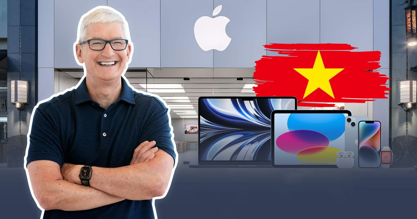 CEO Tim Cook xác nhận, Việt Nam sẽ sản xuất hàng loạt sản phẩm của Apple- Ảnh 1. CEO Tim Cook xác nhận, Việt Nam sẽ sản xuất hàng loạt sản phẩm của Apple- Ảnh 1.