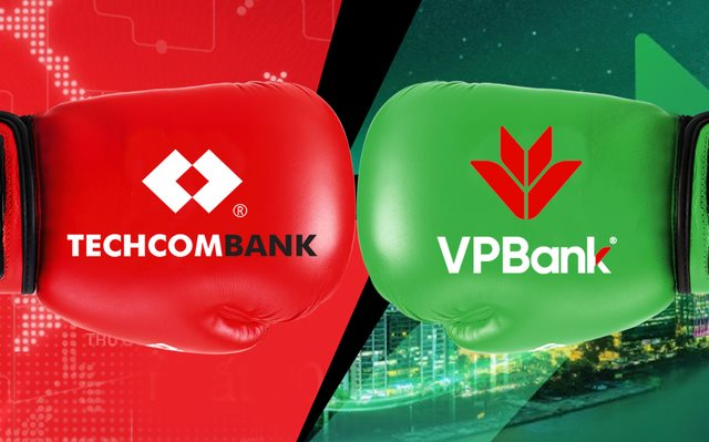 So găng 2 ngân hàng tư nhân lớn nhất: Tiền gửi khách hàng tại Techcombank bất ngờ tăng trưởng âm, lần đầu tiên bị VPBank bỏ xa, nhưng lợi nhuận 'lập lại trật tự cũ'- Ảnh 1. So găng 2 ngân hàng tư nhân lớn nhất: Tiền gửi khách hàng tại Techcombank bất ngờ tăng trưởng âm, lần đầu tiên bị VPBank bỏ xa, nhưng lợi nhuận 'lập lại trật tự cũ'- Ảnh 1.