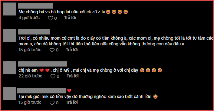 Cảnh sống chung với mẹ chồng lẫn mẹ đẻ của một hot TikToker khiến dân mạng ngỡ ngàng: Con dâu vừa giỏi vừa giàu thì mẹ chồng nào dám chê?!- Ảnh 6. Cảnh sống chung với mẹ chồng lẫn mẹ đẻ của một hot TikToker khiến dân mạng ngỡ ngàng: Con dâu vừa giỏi vừa giàu thì mẹ chồng nào dám chê?!- Ảnh 6.