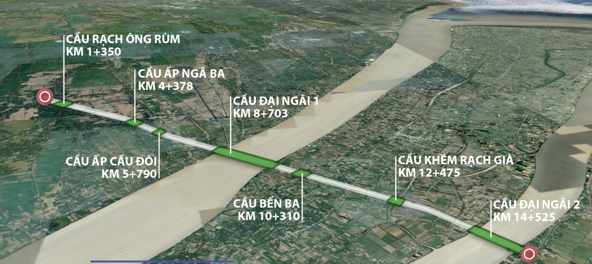 Cầu có trụ tháp cao bằng toà nhà 35 tầng, nhịp chính dài thứ 2 Việt Nam, sẽ rút ngắn 80 km đường từ Cà Mau tới TP.HCM- Ảnh 1. Cầu có trụ tháp cao bằng toà nhà 35 tầng, nhịp chính dài thứ 2 Việt Nam, sẽ rút ngắn 80 km đường từ Cà Mau tới TP.HCM- Ảnh 1.