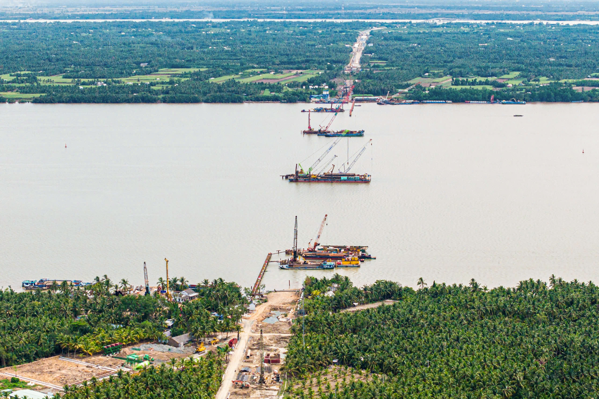 Cầu có trụ tháp cao bằng toà nhà 35 tầng, nhịp chính dài thứ 2 Việt Nam, sẽ rút ngắn 80 km đường từ Cà Mau tới TP.HCM- Ảnh 2. Cầu có trụ tháp cao bằng toà nhà 35 tầng, nhịp chính dài thứ 2 Việt Nam, sẽ rút ngắn 80 km đường từ Cà Mau tới TP.HCM- Ảnh 2.