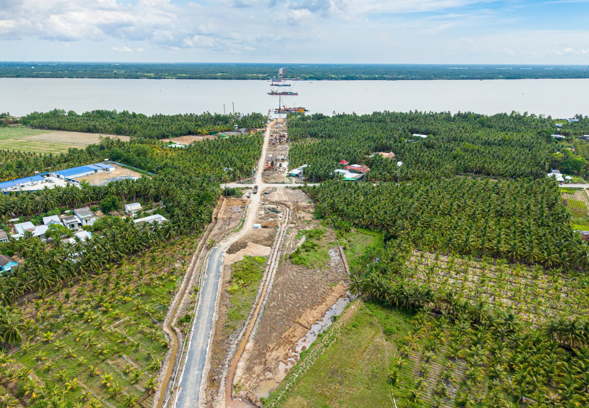 Cầu có trụ tháp cao bằng toà nhà 35 tầng, nhịp chính dài thứ 2 Việt Nam, sẽ rút ngắn 80 km đường từ Cà Mau tới TP.HCM- Ảnh 12. Cầu có trụ tháp cao bằng toà nhà 35 tầng, nhịp chính dài thứ 2 Việt Nam, sẽ rút ngắn 80 km đường từ Cà Mau tới TP.HCM- Ảnh 12.