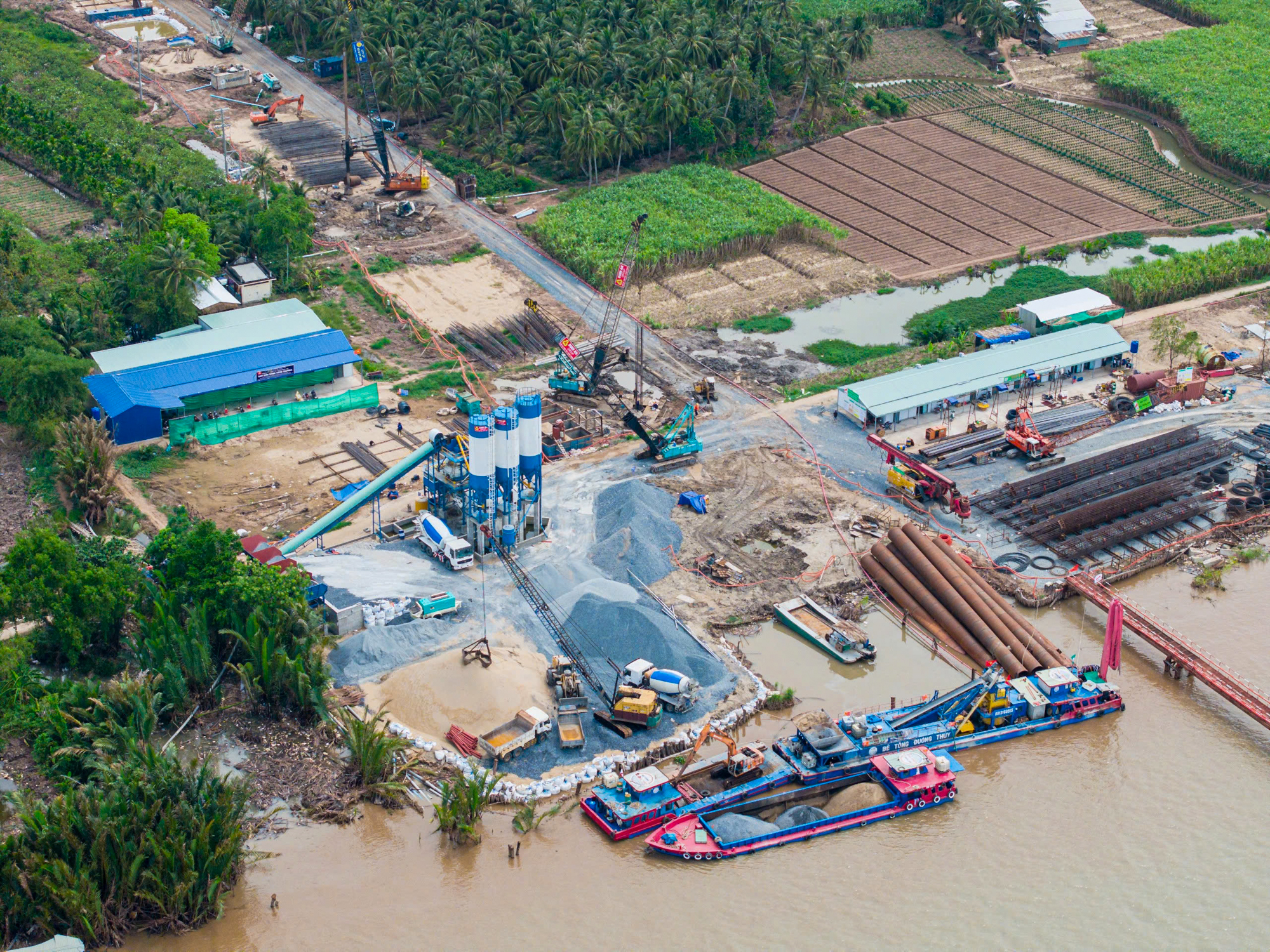 Cầu có trụ tháp cao bằng toà nhà 35 tầng, nhịp chính dài thứ 2 Việt Nam, sẽ rút ngắn 80 km đường từ Cà Mau tới TP.HCM- Ảnh 5. Cầu có trụ tháp cao bằng toà nhà 35 tầng, nhịp chính dài thứ 2 Việt Nam, sẽ rút ngắn 80 km đường từ Cà Mau tới TP.HCM- Ảnh 5.