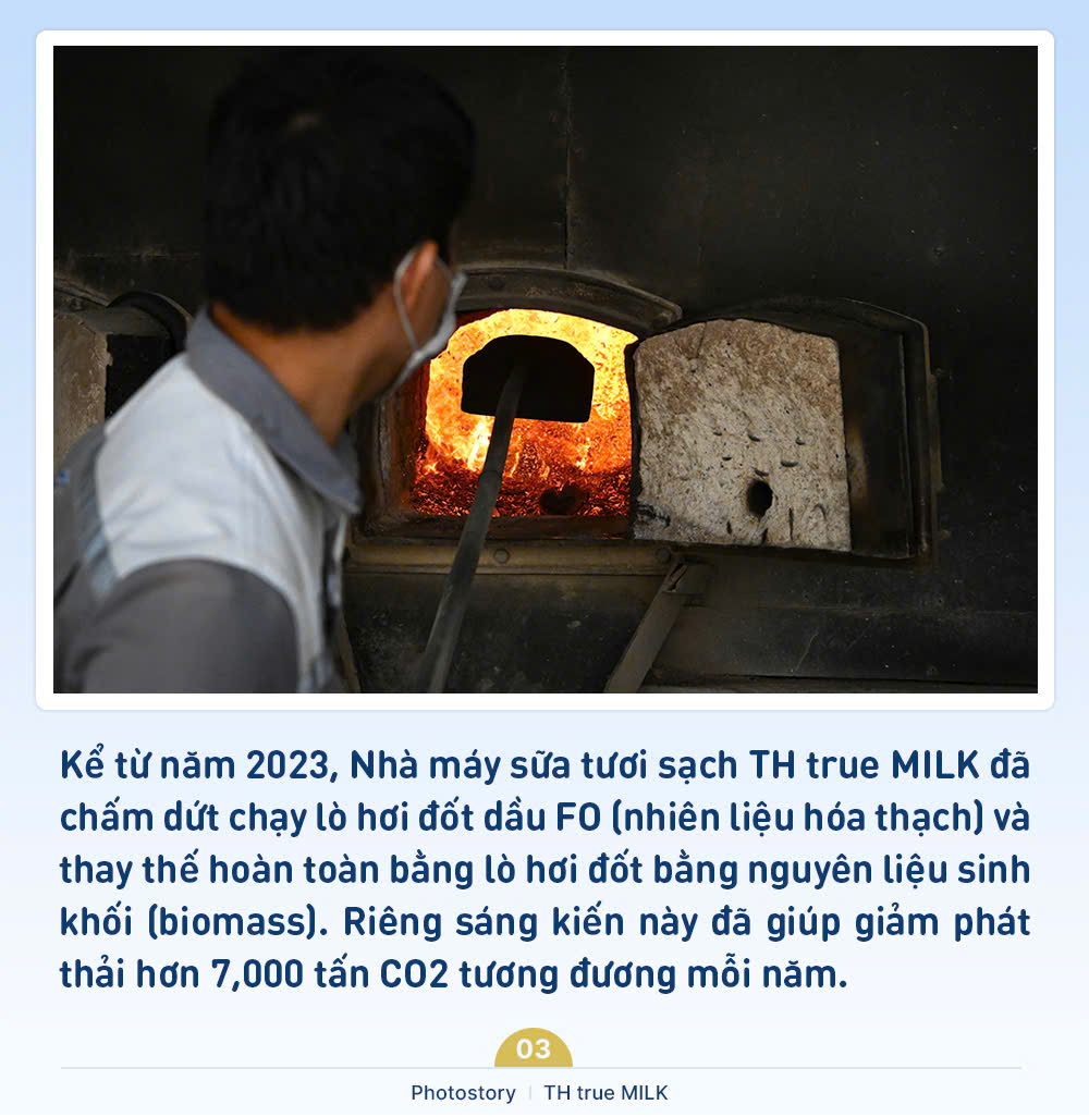 Loạt sáng kiến xanh giúp giảm dấu chân carbon tại các nhà máy ‘khủng’ của TH true MILK- Ảnh 3. Loạt sáng kiến xanh giúp giảm dấu chân carbon tại các nhà máy ‘khủng’ của TH true MILK- Ảnh 3.