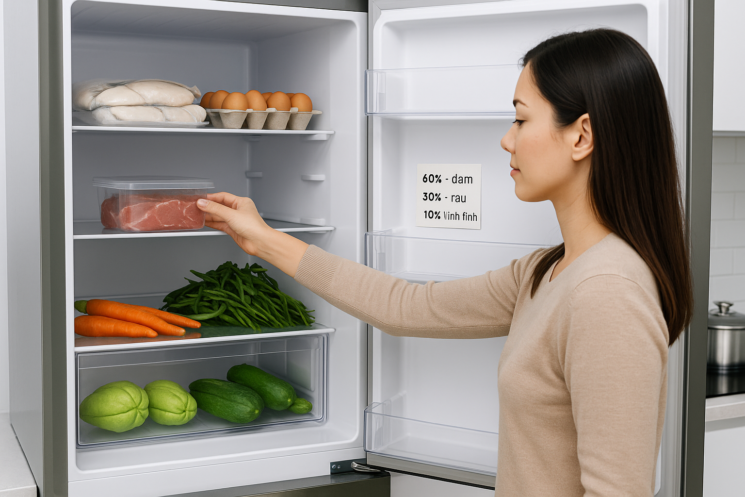 Học mẹ cách chia tiền chợ theo công thức 60–30–10, từ ngày áp dụng, tôi không còn lo thừa món hay hết tiền giữa tháng- Ảnh 3. Học mẹ cách chia tiền chợ theo công thức 60–30–10, từ ngày áp dụng, tôi không còn lo thừa món hay hết tiền giữa tháng- Ảnh 3.