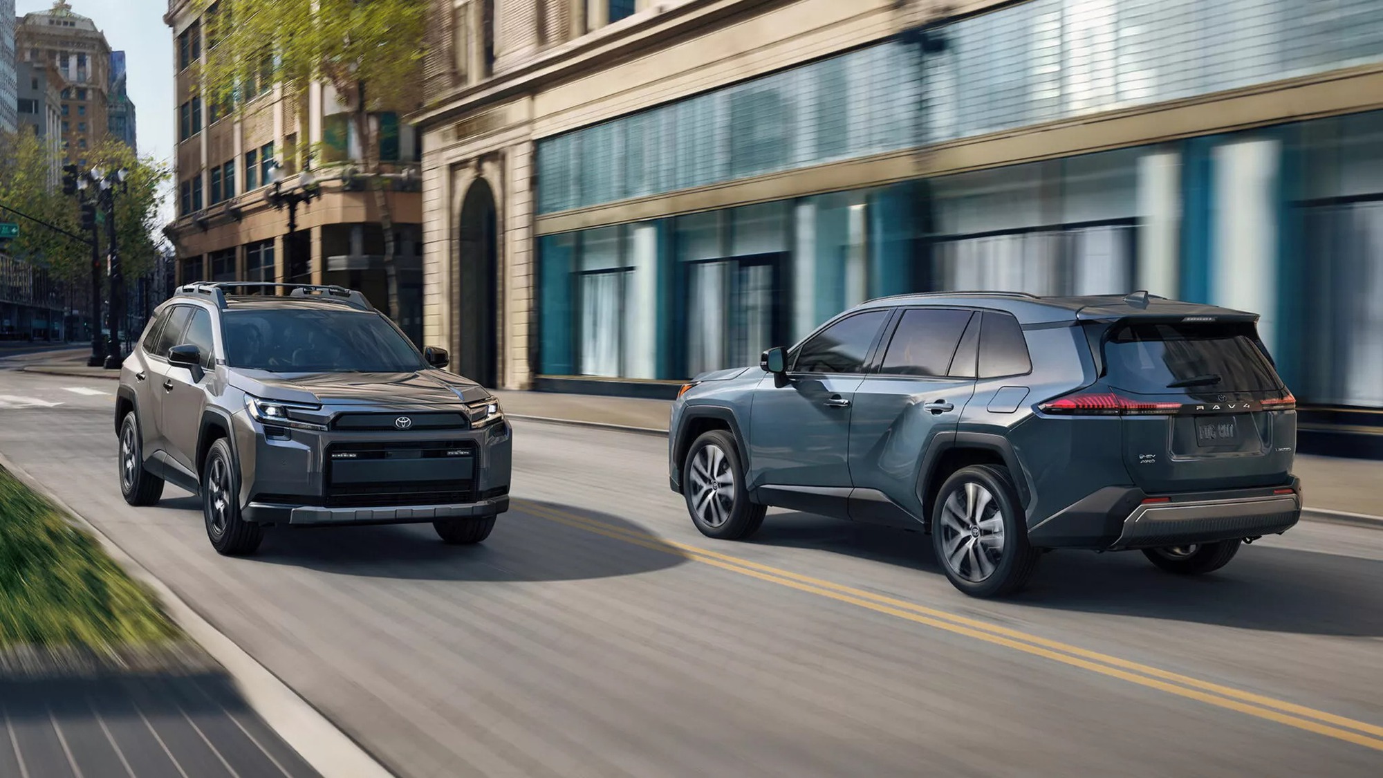 Toyota RAV4 thế hệ mới ra mắt: Đấu Honda CR-V bằng màn lớn, chỉ còn hybrid, mạnh tới 320 mã lực, chạy không xăng 80km/sạc- Ảnh 20. Toyota RAV4 thế hệ mới ra mắt: Đấu Honda CR-V bằng màn lớn, chỉ còn hybrid, mạnh tới 320 mã lực, chạy không xăng 80km/sạc- Ảnh 20.