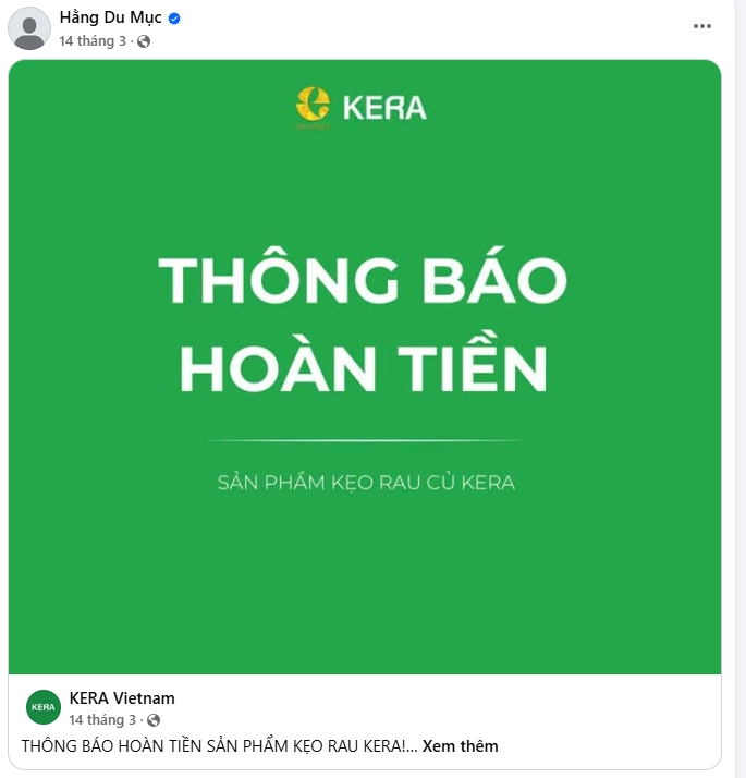 "Có ai được hoàn tiền vụ kẹo KERA chưa?" - câu hỏi nóng lại sau khi Hoa hậu Thùy Tiên bị bắt- Ảnh 5. "Có ai được hoàn tiền vụ kẹo KERA chưa?" - câu hỏi nóng lại sau khi Hoa hậu Thùy Tiên bị bắt- Ảnh 5.