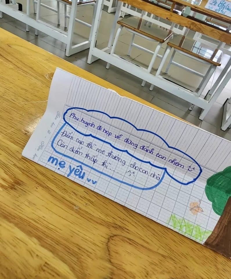 Đến hẹn lại... run: Học sinh gửi "tâm thư" cho bố mẹ trước họp phụ huynh khiến dân mạng khóc cười lẫn lộn- Ảnh 3. Đến hẹn lại... run: Học sinh gửi "tâm thư" cho bố mẹ trước họp phụ huynh khiến dân mạng khóc cười lẫn lộn- Ảnh 3.
