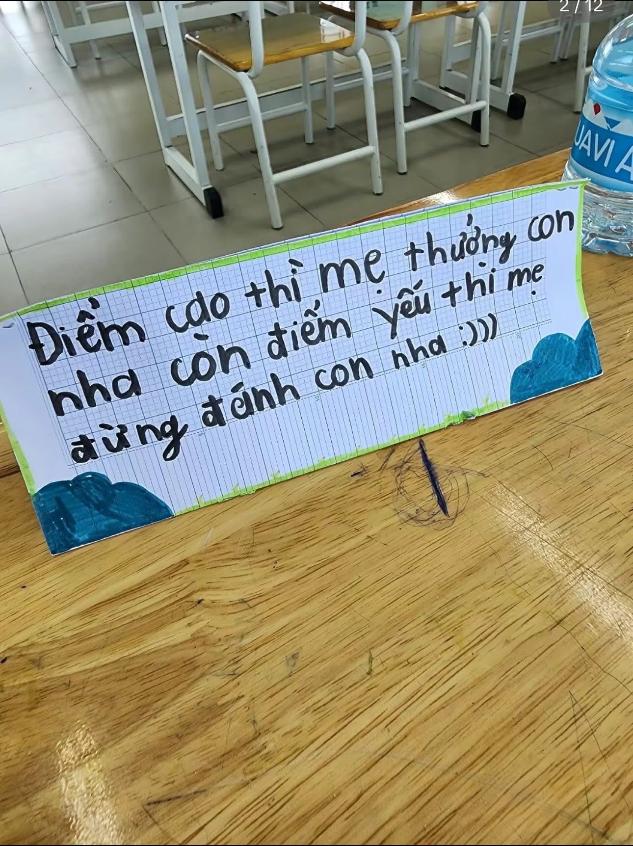 Đến hẹn lại... run: Học sinh gửi "tâm thư" cho bố mẹ trước họp phụ huynh khiến dân mạng khóc cười lẫn lộn- Ảnh 2. Đến hẹn lại... run: Học sinh gửi "tâm thư" cho bố mẹ trước họp phụ huynh khiến dân mạng khóc cười lẫn lộn- Ảnh 2.