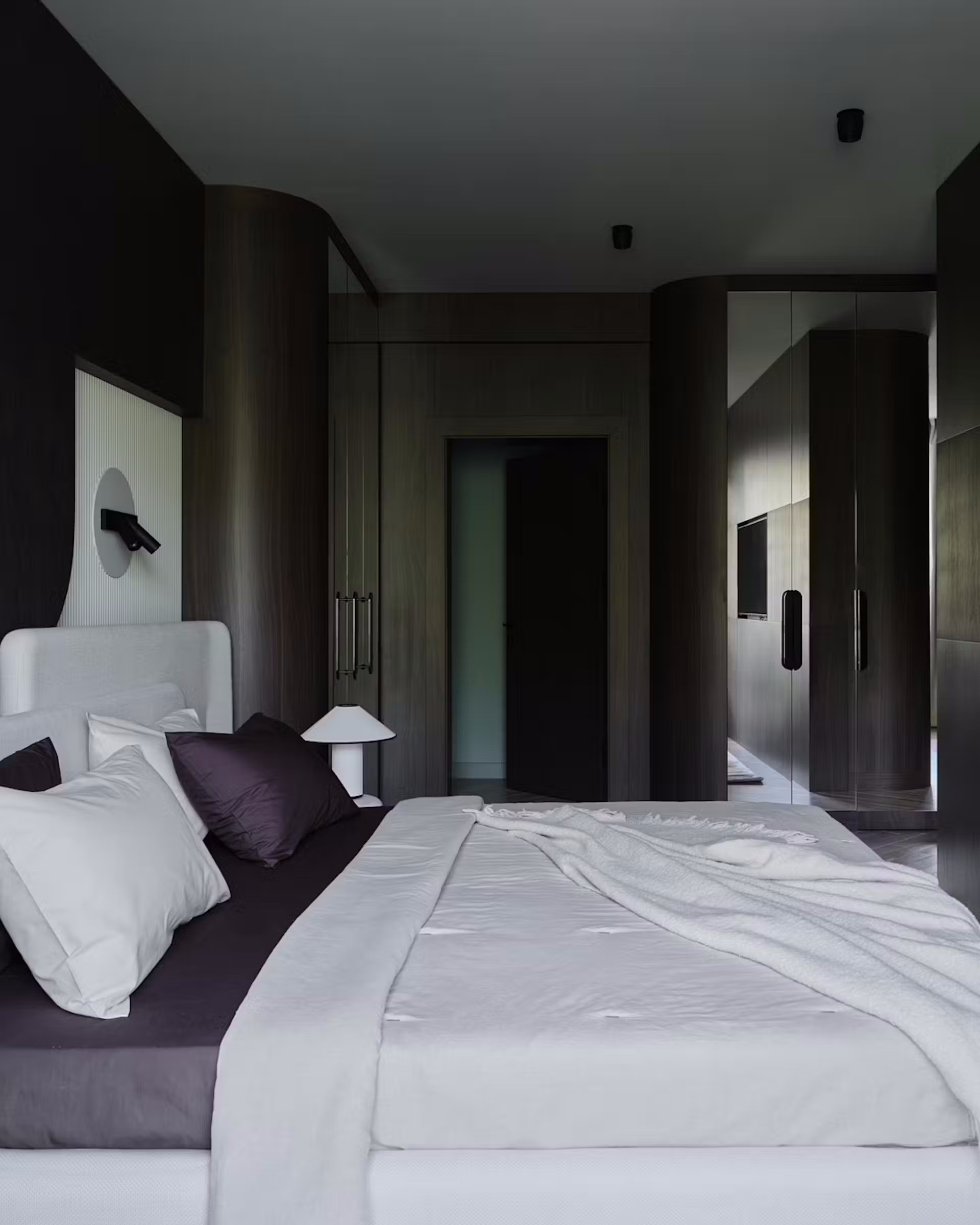 Nội thất tông màu tối đầy phong cách cho căn hộ chung cư- Ảnh 12. Nội thất tông màu tối đầy phong cách cho căn hộ chung cư- Ảnh 12.