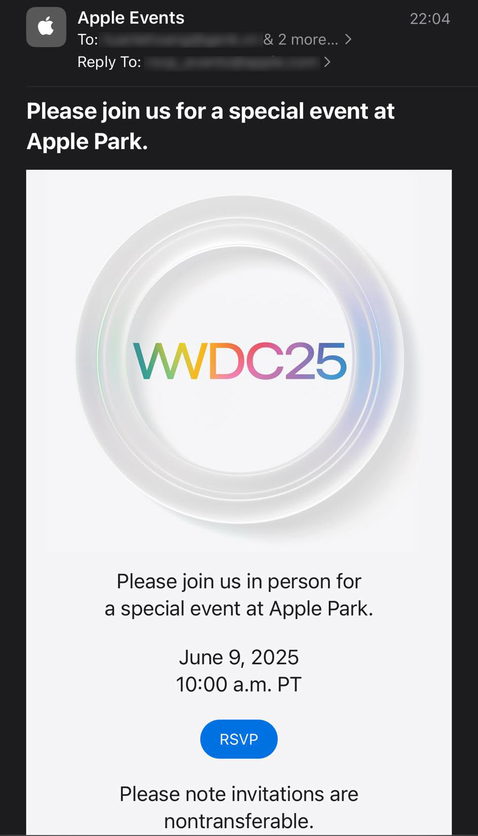 Apple gửi thư mời tham dự hội nghị WWDC25: Sẽ ra mắt iOS 19 cực hot và loạt sản phẩm mới- Ảnh 1. Apple gửi thư mời tham dự hội nghị WWDC25: Sẽ ra mắt iOS 19 cực hot và loạt sản phẩm mới- Ảnh 1.