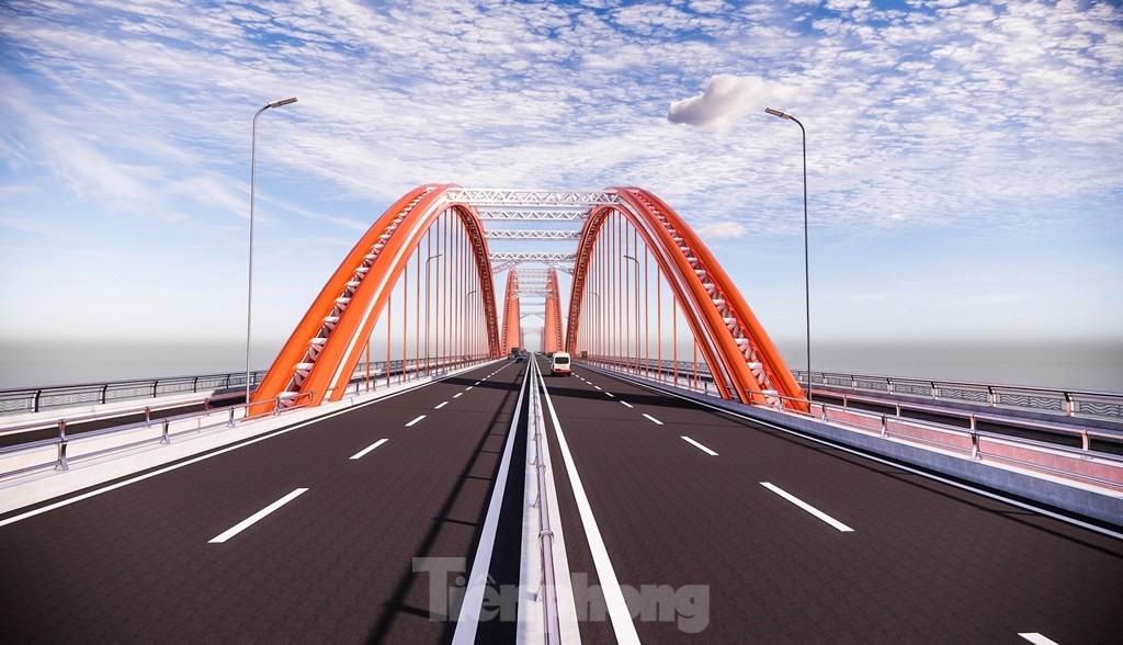 Hình ảnh thiết kế 6 cầu qua sông Hồng sẽ khởi công năm 2025- Ảnh 3. Hình ảnh thiết kế 6 cầu qua sông Hồng sẽ khởi công năm 2025- Ảnh 3.