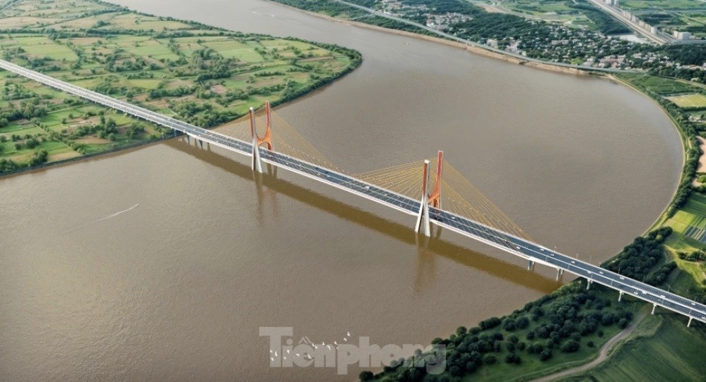 Hình ảnh thiết kế 6 cầu qua sông Hồng sẽ khởi công năm 2025- Ảnh 10. Hình ảnh thiết kế 6 cầu qua sông Hồng sẽ khởi công năm 2025- Ảnh 10.