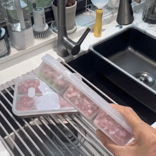 Trời nóng dễ làm thịt hỏng: Mẹ đảm chia sẻ cách chia nhỏ và cấp đông giúp tươi cả tuần, nấu lúc nào cũng tiện- Ảnh 4. Trời nóng dễ làm thịt hỏng: Mẹ đảm chia sẻ cách chia nhỏ và cấp đông giúp tươi cả tuần, nấu lúc nào cũng tiện- Ảnh 4.