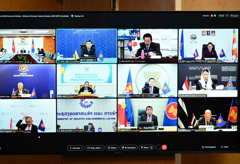 ASEAN và các đối tác tăng cường hợp tác giữa căng thẳng thương mại- Ảnh 1. ASEAN và các đối tác tăng cường hợp tác giữa căng thẳng thương mại- Ảnh 1.