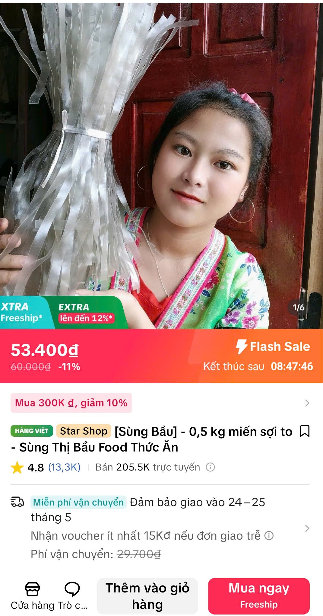 Choáng với doanh thu của Sùng Bầu sau 2 năm khởi nghiệp bán miến dong trên TikTok Shop- Ảnh 7. Choáng với doanh thu của Sùng Bầu sau 2 năm khởi nghiệp bán miến dong trên TikTok Shop- Ảnh 7.
