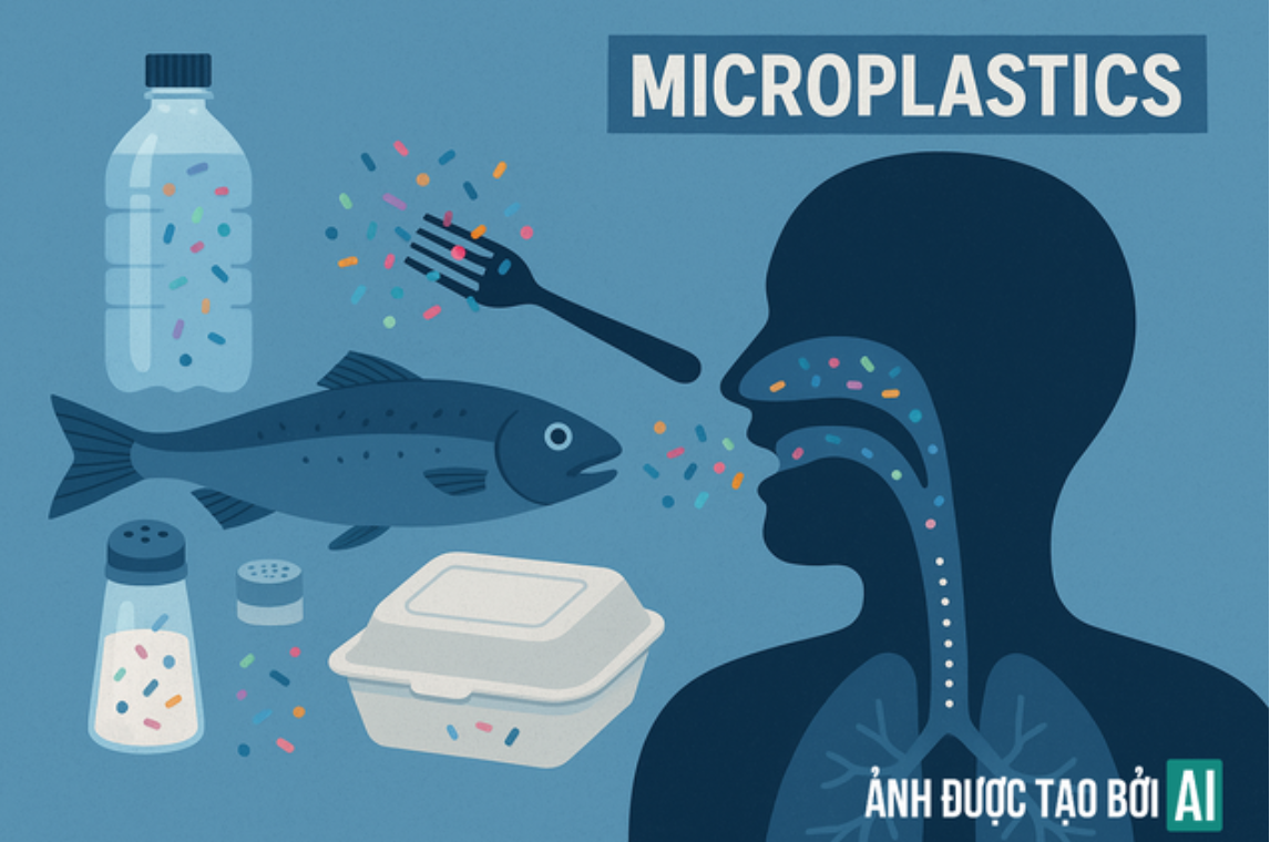 Hàng trăm nghìn hạt vi nhựa len lỏi vào cơ thể người Việt mỗi năm: Từ 3 con đường không thể tránh nổi- Ảnh 1.