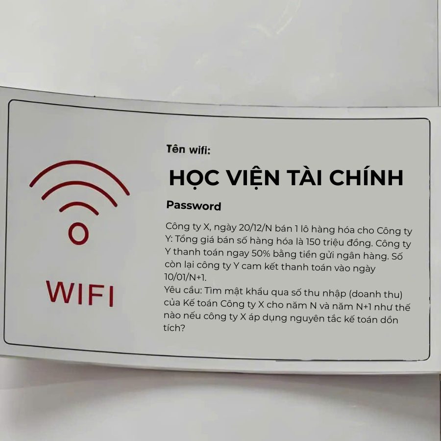 Ngỡ ngàng trước wifi một trường ĐH tại Hà Nội: Gợi ý mật khẩu giải như đề thi, muốn truy cập được phải biết... chia tài sản- Ảnh 2.