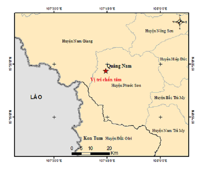Huyện miền núi ở Quảng Nam xảy ra động đất 3 độ richter- Ảnh 1. Huyện miền núi ở Quảng Nam xảy ra động đất 3 độ richter- Ảnh 1.