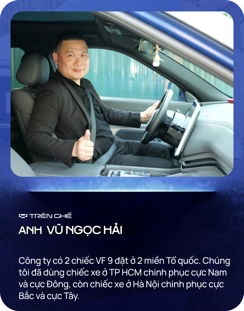 Doanh nhân mua 3 xe VinFast VF 9: ‘Có điểm ăn đứt Prado, Explorer, sẽ mua thêm vài chiếc nữa nếu…’- Ảnh 7. Doanh nhân mua 3 xe VinFast VF 9: ‘Có điểm ăn đứt Prado, Explorer, sẽ mua thêm vài chiếc nữa nếu…’- Ảnh 7.